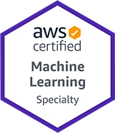 AWS Certified Machine Learning Specialty icon.
